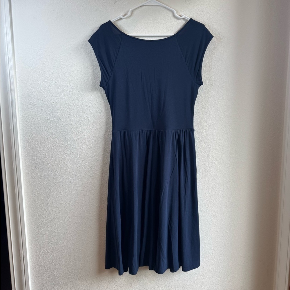 *NWOT* GARNET HILL Faux Wrap Cotton Dress - Picture 12 of 12